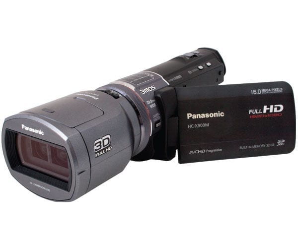 Panasonic announce World's first integrated twin-lens Full HD 3D camcorder