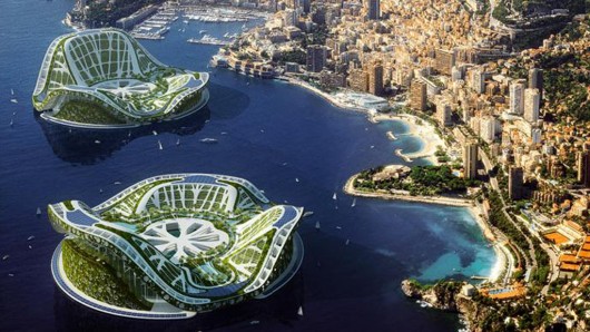 The Lilypad floating city concept is designed to house climate change refugees