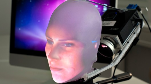 Mask-bot takes a new approach to giving robots a human face