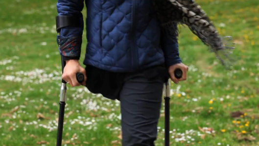 SideStix crutches designed for more than just walking