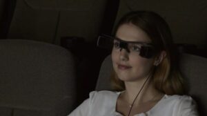 Sony's Entertainment Access Glasses provide private closed captions for deaf people