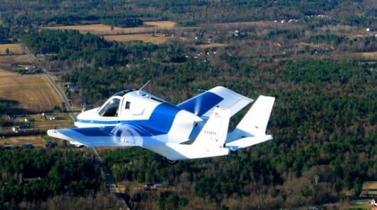 Terrafugia flying car completes first phase of flight testing