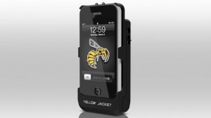 Yellow Jacket case sets iPhone to stun