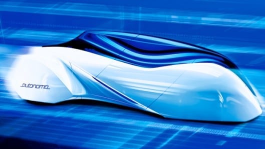 Autonomo - fully autonomous vehicle designed for the year 2030