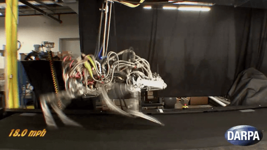 DARPA's CHEETAH smashes legged-robot speed record