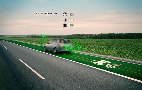 Electric-Car Charging Highway Of The Future