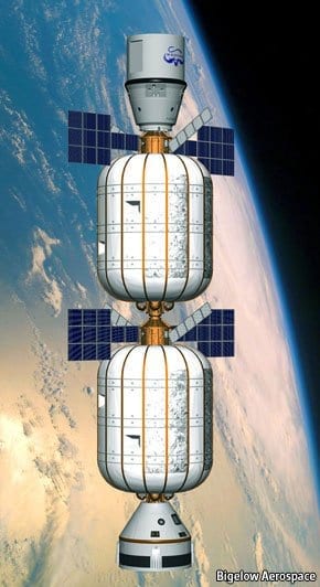 A plan to use enormous balloons to build inflatable space stations