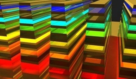 Engineers are catching rainbows with a material that slows light