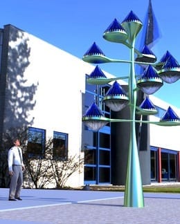 Are These Spinning Blue Cones The Solar Panels Of The Future