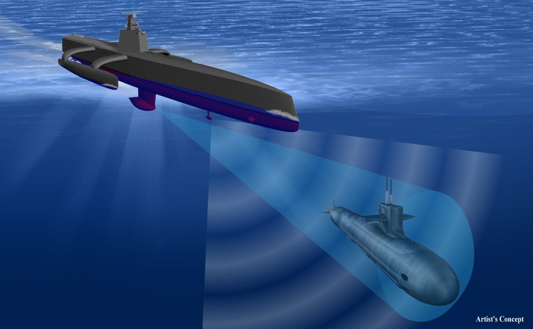 Anti-Submarine Warfare (ASW) Continuous Trail Unmanned Vessel (ACTUV)