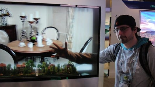 Transparent 3D display revealed at CES