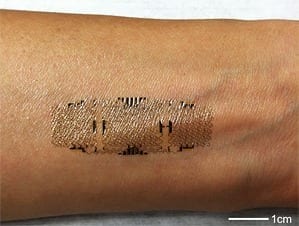 Electronic Sensors Printed Directly on the Skin