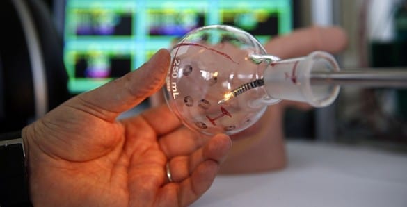 Telerobotic system designed to treat bladder cancer