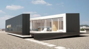 Hungary's Odooproject prefab home produces twice the amount of energy it consumes