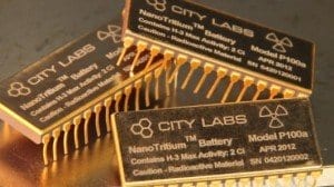 Commercially-available NanoTritium battery can power microelectronics for 20+ years