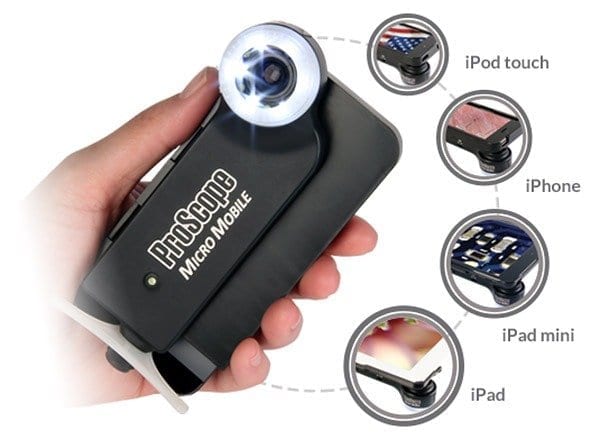 ProScope Micro Mobile Turns Your iPhone or iPad into a Microscope