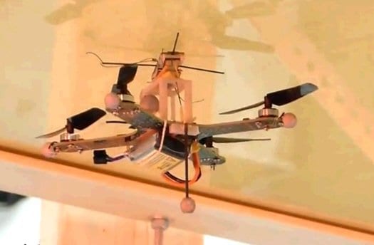 Gecko-Like Drone Can Land On Walls And Ceilings