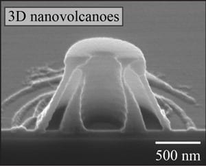 Light-Carved ‘Nano-Volcanoes’ Hold Promise for Drug Delivery