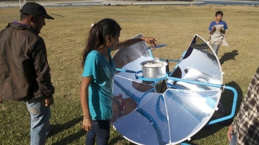 SolSource uses the heat of the sun to cook your food