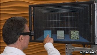 Microsoft develops 3D touchscreen with tactile feedback