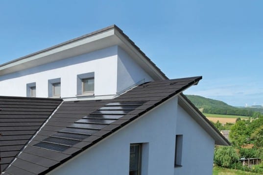 Ultra Thin Solar Tiles Seamlessly Integrate Into Rooftops