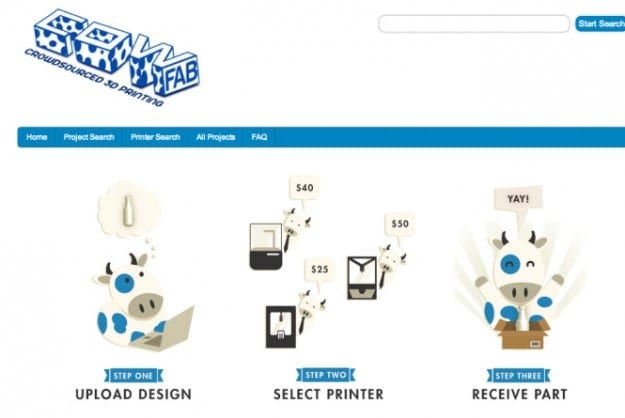 Crowdsourced Marketplace Lets 3D-printers Bid on Buyer's Designs