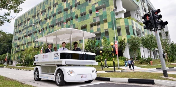NTU to trial Singapore’s first driverless vehicle on the roads