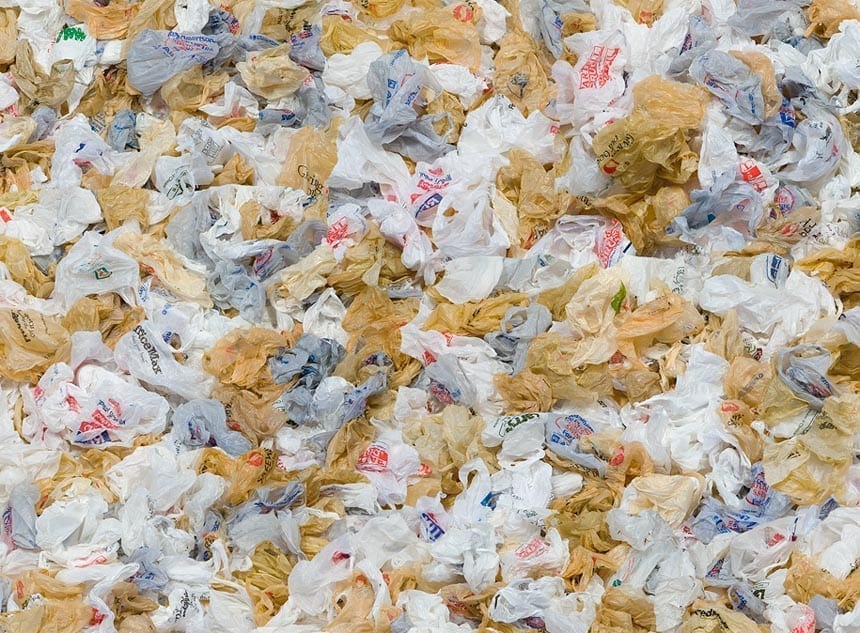 Turning plastic bags into high-tech materials