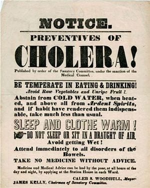 Pioneering Use of Oral Cholera Vaccine During Outbreak