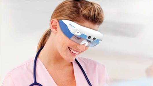 Eyes-On Glasses let nurses see patients' veins through their skin
