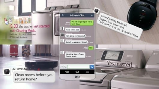 LG's HomeChat will let you text your appliances as if they were people