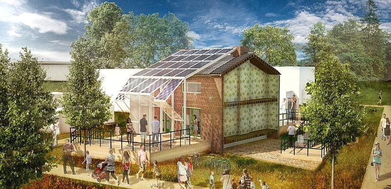 TU Delft students turn Dutch terraced house into energy-neutral home