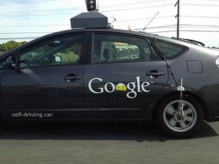 Google’s self-driving car (Photo credit: Saad Faruque)