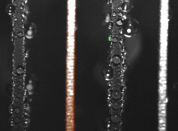 Getting a charge out of water droplets