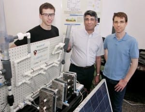 Solar panels light the way from carbon dioxide to fuel