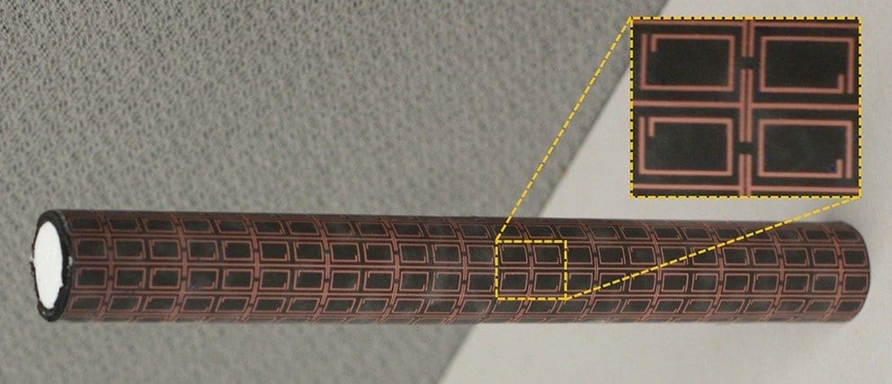 Tailored flexible illusion coatings hide objects from detection