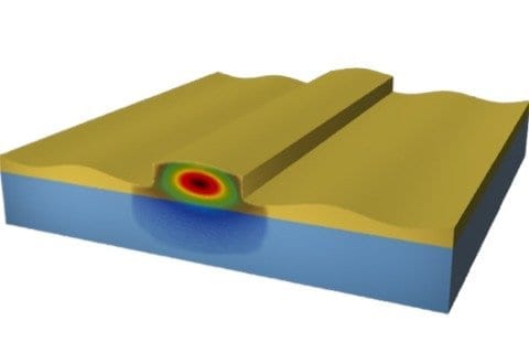 University of Minnesota engineers make sound loud enough to bend light on a computer chip