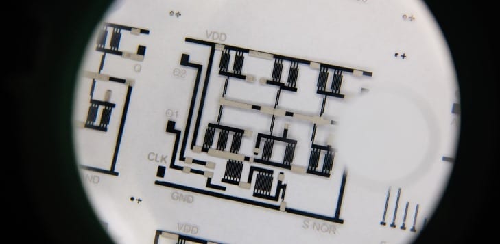 Innovative process to print flexible electronic circuits using a t-shirt printer