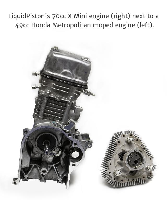 LiquidPiston unveils quiet X Mini engine prototype
