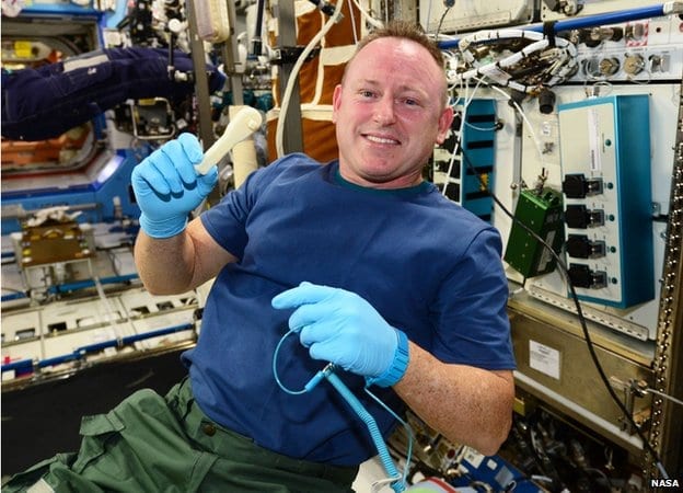 Nasa emails spanner to space station