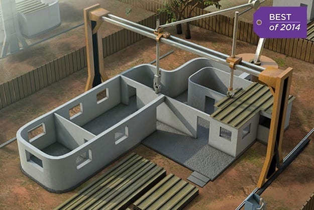 Best of 2014: Concrete 3D Printer Can Build Homes In Less Than One Day