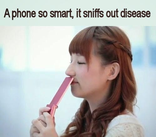 A Phone So Smart, it Sniffs out Disease