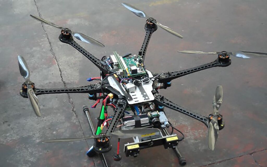 Drone manufactured by Blue Bear Systems Research Ltd