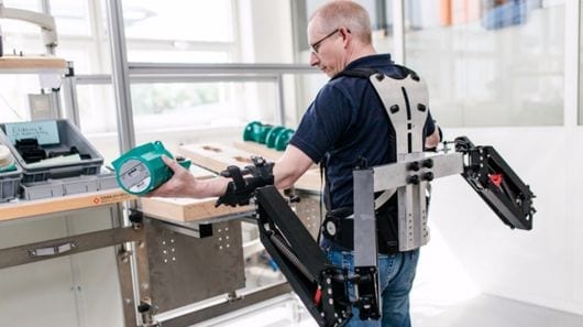 Robo-Mate is the first industrial exoskeleton