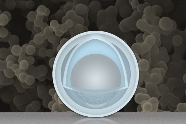 “Yolks” and “shells” improve rechargeable batteries