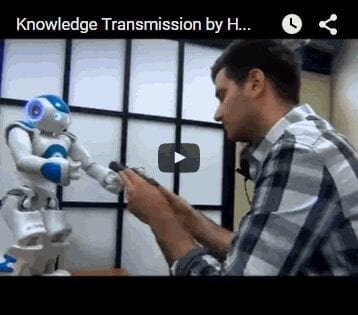 A humanoid robot to liaise between space station crews