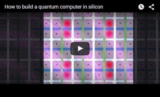 Researchers design architecture for a quantum computer in silicon