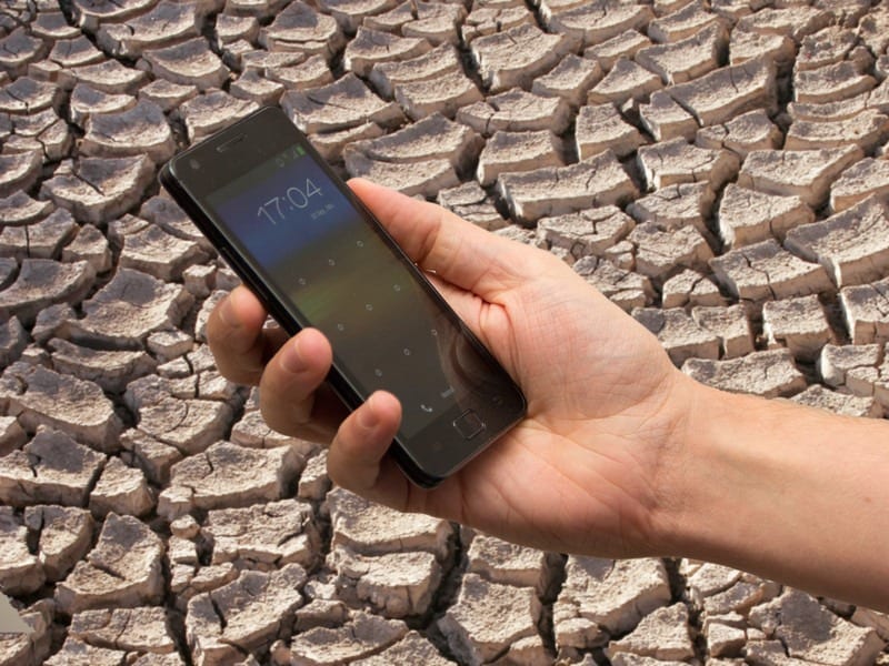 Preventing Famine with Mobile Phones
