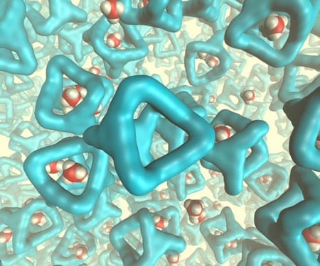 Researchers make a porous liquid