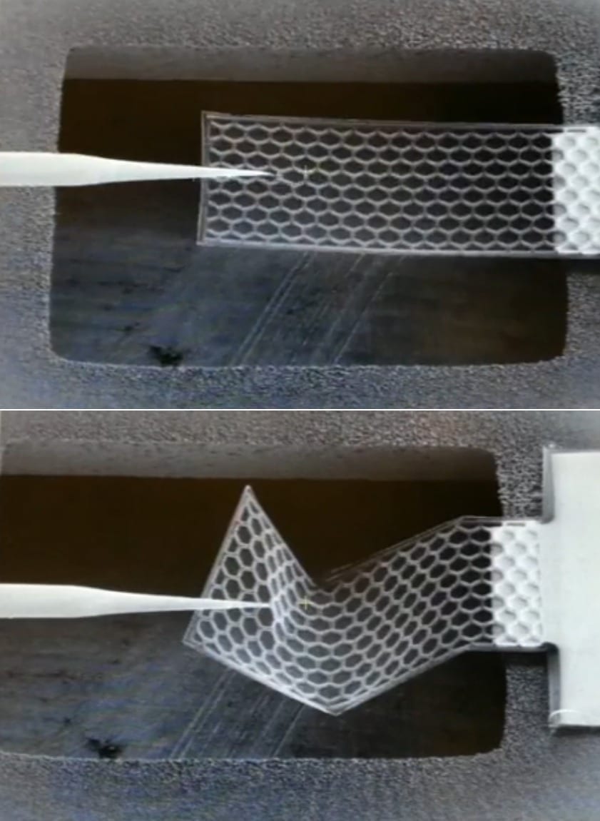 Mechanical Metamaterials: The Thinnest Plates That Can Be Picked Up by Hand